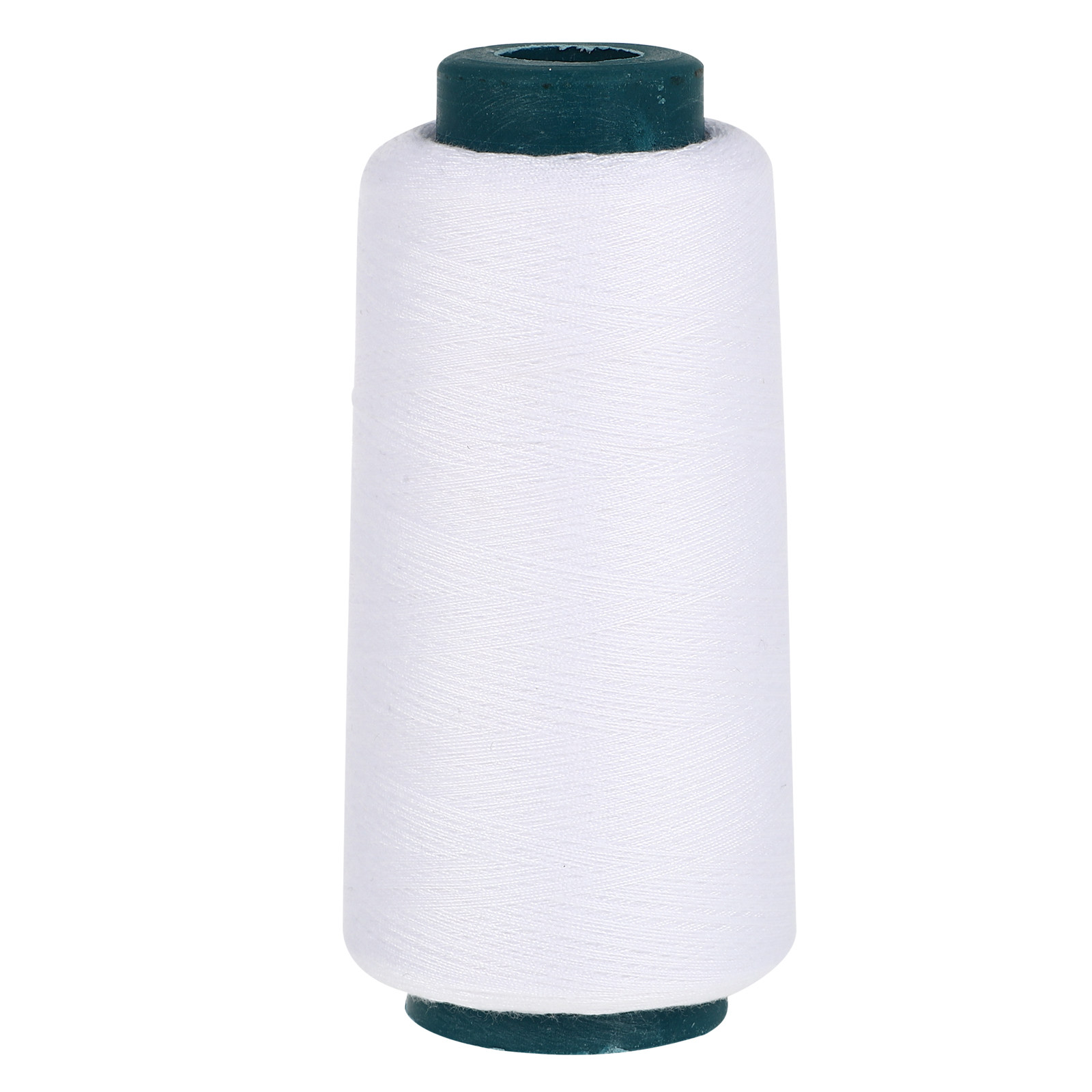 Sewing Thread In Textile - Hilo de poliéster blanco blanqueado de